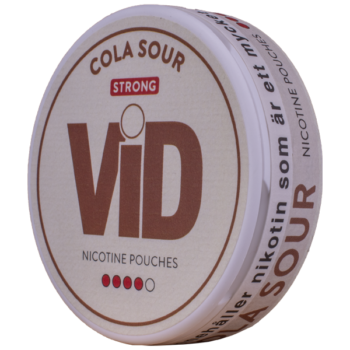 VID Cola Sour Strong All White Portion - Vinkel