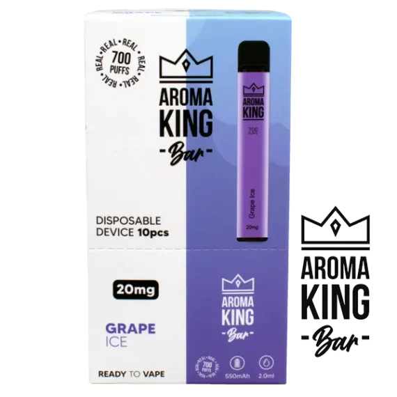 Aroma King Grape Ice Engångspod 20 mg