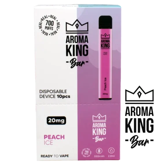 Aroma King Peach Ice Engångspod 20 mg