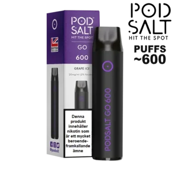 Pod Salt GO 600 Grape Ice 20 mg