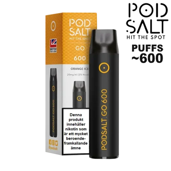 Pod Salt GO 600 Orange Ice 20 mg