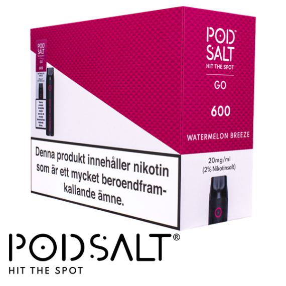 Pod Salt GO 600 Watermelon Breeze 20 mg