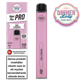 Dinner Lady Vape Pen Pro Pink Lemonade 20 mg