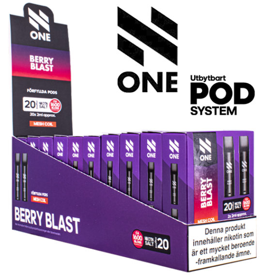 N One Mesh Pod Berry Blast Podsystem