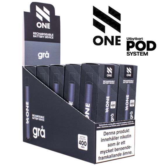 N One Mesh Pod Batterier Grå