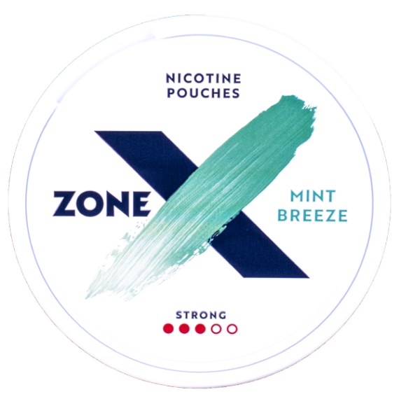 ZONE X Mint Breeze Strong All White Slim Portion Framsida