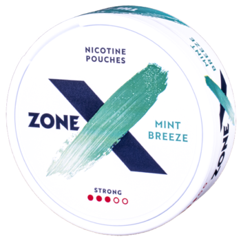 ZONE X Mint Breeze Strong All White Slim Portion