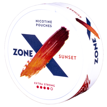 ZONE X Sunset Extra Strong All White Slim Portion