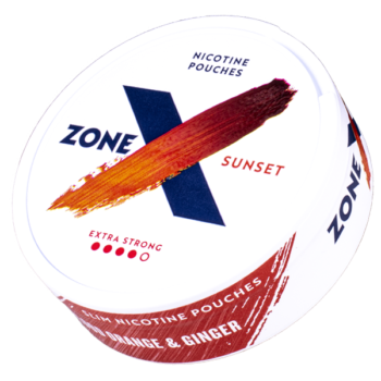 ZONE X Sunset Extra Strong All White Slim Portion