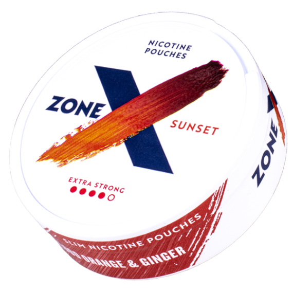 ZONE X Sunset Extra Strong All White Slim Portion