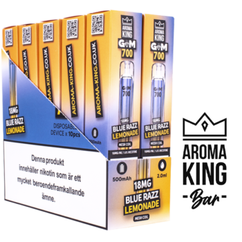 Aroma King Gem Blue Razz Lemonade 18 mg