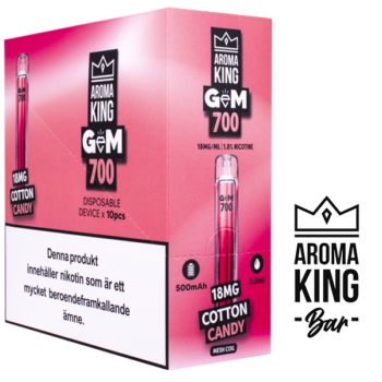 Aroma King Gem Cotton Candy 18 mg