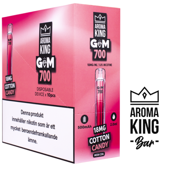 Aroma King Gem Cotton Candy 18 mg