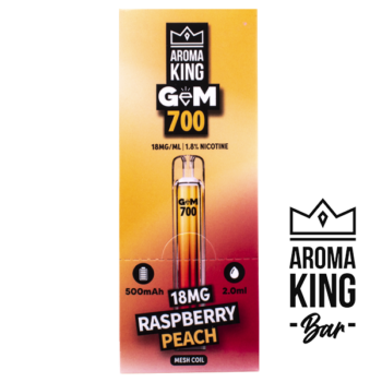 Aroma King Gem Raspberry Peach 18 mg