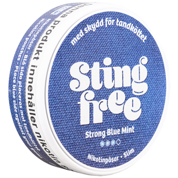 Stingfree Strong Blue Mint All White Slim Portion Dosa Lock Design