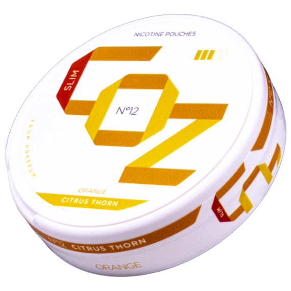 COZ No. 12 Citrus Thorn S3 All White Portionssnus