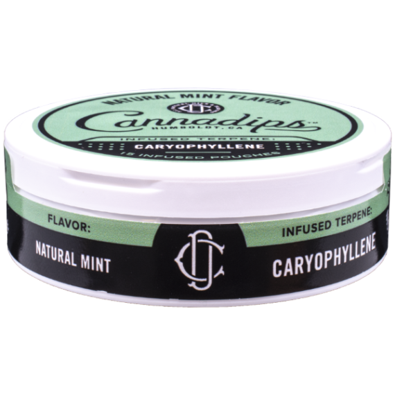 Cannadips Caryophyllene Natural Mint Portion