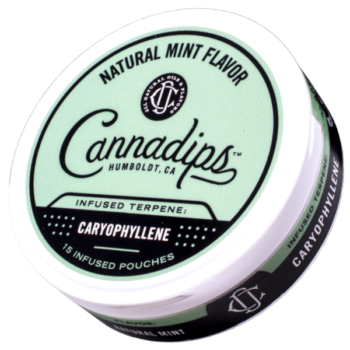 Cannadips Caryophyllene Natural Mint Portionssnus