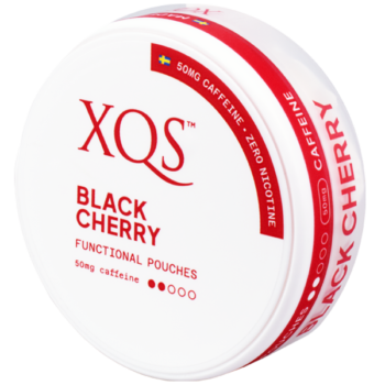 XQS Black Cherry Slim All White Functional Pouches.