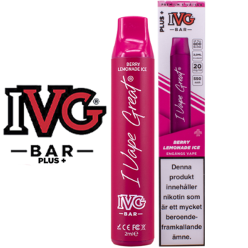 IVG Bar Plus+ Berry Lemonade Ice 20 mg