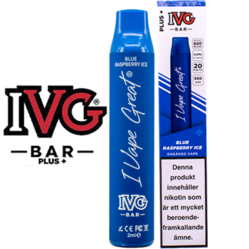 IVG Bar Plus+ Blue Raspberry Ice 20 mg