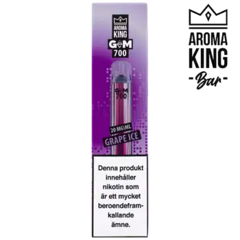 Aroma King Gem Bar Grape Ice 20 mg