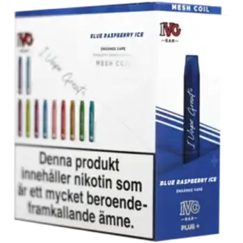 IVG Bar Plus+ Blue Raspberry Ice 20 mg 10-pack