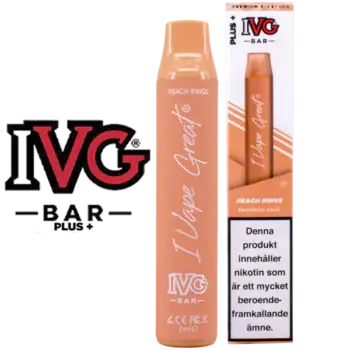 IVG BAR PLUS+ Peach Rings 20 mg