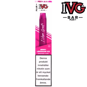 IVG BAR PLUS+ Berry Lemonade 20 mg