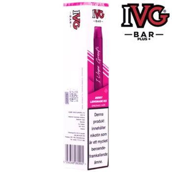 IVG BAR PLUS+ Berry Lemonade 20 mg