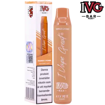 IVG BAR PLUS+ Mango Lychee 20 mg engångsvape