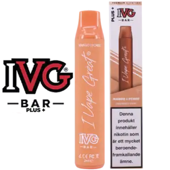 IVG BAR PLUS+ Mango Lychee 20 ml