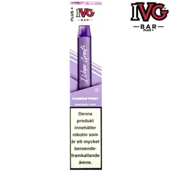 IVG Bar Plus+ Passion Fruit 20mg