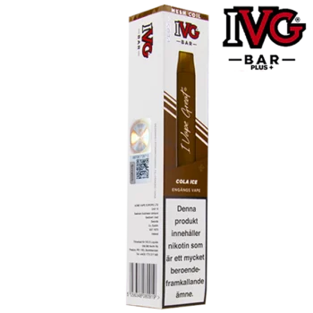 IVG Bar Plus+ Cola Ice 20 mg Vapeförpackning
