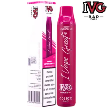 IVG BAR PLUS+ Berry Lemonade 20 mg