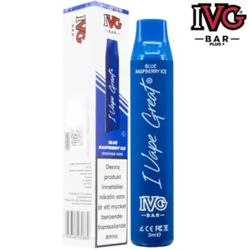 IVG Bar Plus+ Blue Raspberry Ice 20 mg