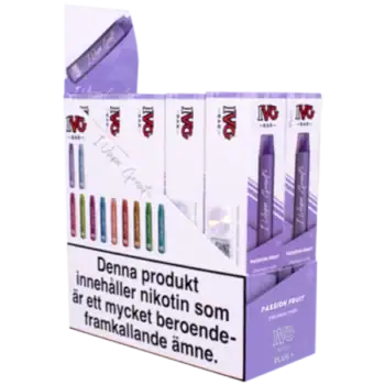 IVG Bar Plus+ Passion Fruit 20mg Display 10-pack