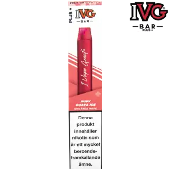IVG BAR PLUS+ Ruby Guava Ice 20 mg