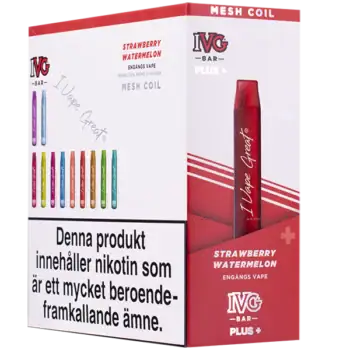 IVG BAR PLUS+ Strawberry Watermelon 20 mg