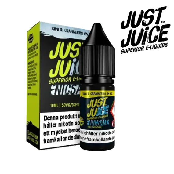 Just Juice Kiwi & Cranberry on ice 10 ml