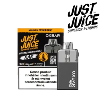 Just Juice Oxbar Mango & Passionfruit 14 mg