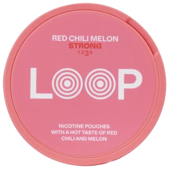 LOOP Red Chili Melon Strong All White Portion Framsida