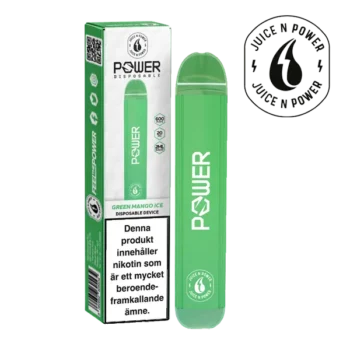 Powerbar Green Mango Ice 20 mg E-cigaretter