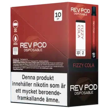 REV POD Fizzy Cola 10 mg