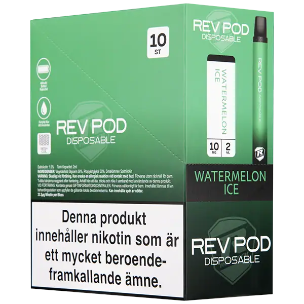 REV POD Watermelon Ice 10 mg