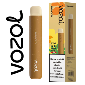VOZOL Star 600 Tobacco 20 mg