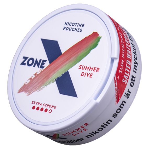 ZONE X Summer Dive Slim Extra Strong All White Portion