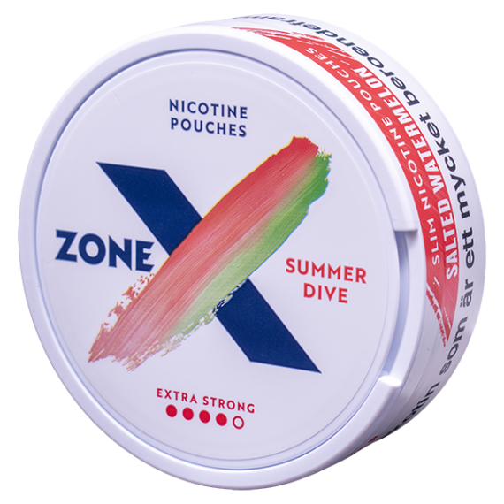 ZONE X Summer Dive Extra Strong - All White Slim Portion