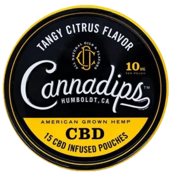 Cannadips Tangy Citrus Flavor CBD Portion