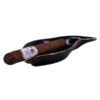 Casa De Garcia Corona Maduro Cigarr på lövformat askfat från habanos